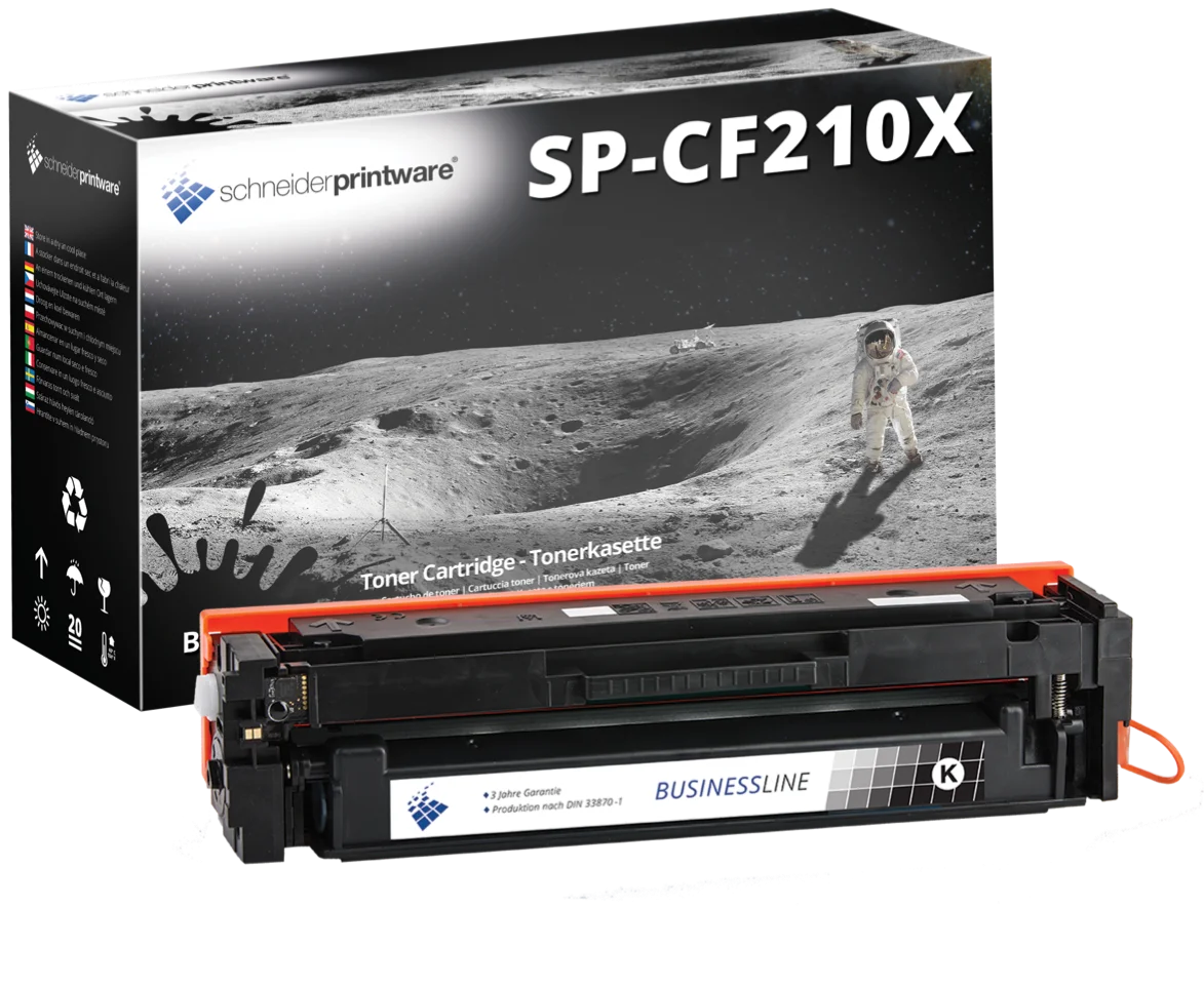 Hochleistungstoner 35% mehr Druckleistung ersetzt HP 131X / CF210X Schwarz