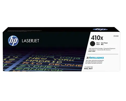 HP 410X (CF410X) Original Toner Schwarz mit hoher Reichweite
