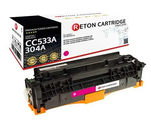 Original Reton Toner kompatibel zu HP 304A / CC533A Magenta