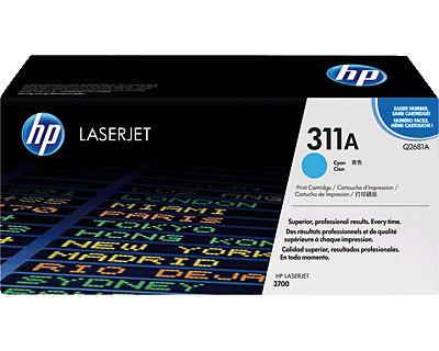 HP 311A Cyan Originaltoner (Q2681A)