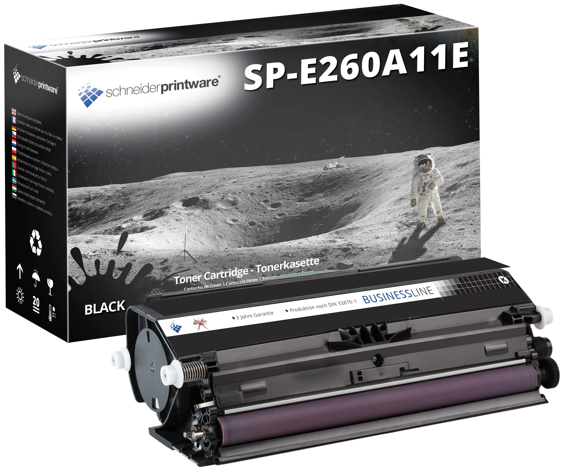 Businessline Toner ersetzt Lexmark E260 / E360 / E460