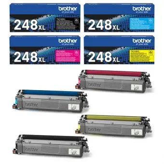 Brother TN-248XLCMYK Multipack Schwarz / Cyan / Magenta / Yellow