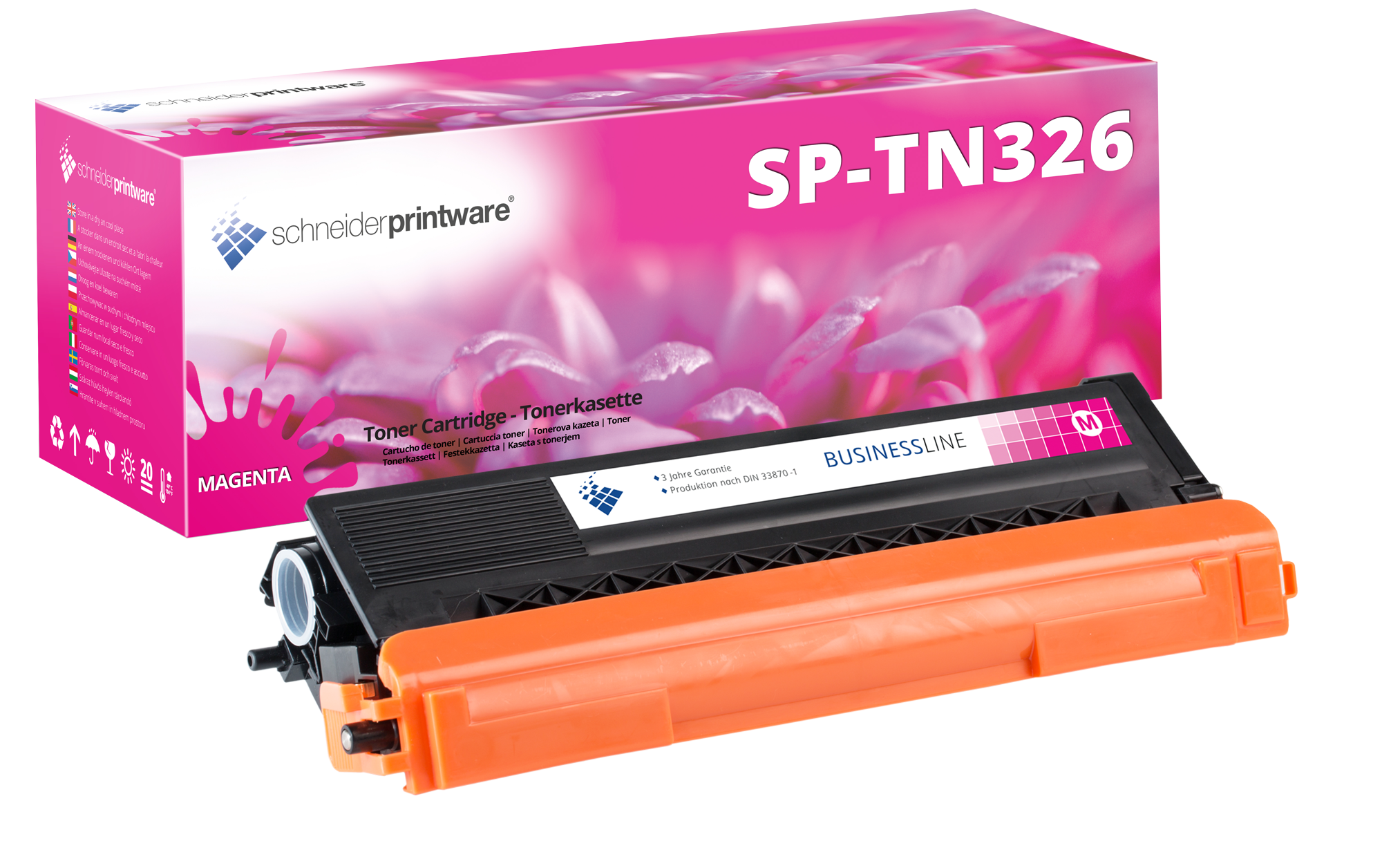 4 Schneider Printware Toner ersetzen Brother TN-326 (24.000 Seiten)