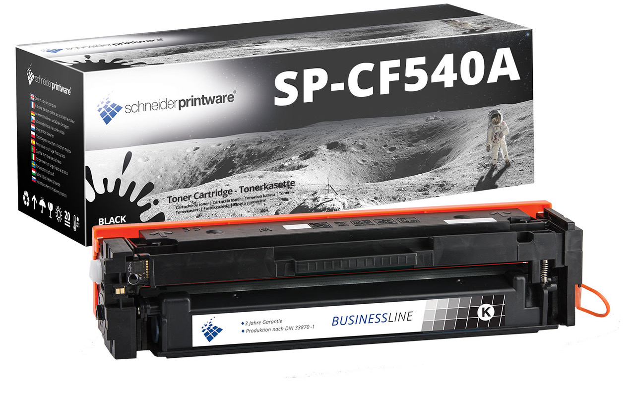 Kompatibel für HP CF540A / 203A Toner Schwarz 2.400 Seiten