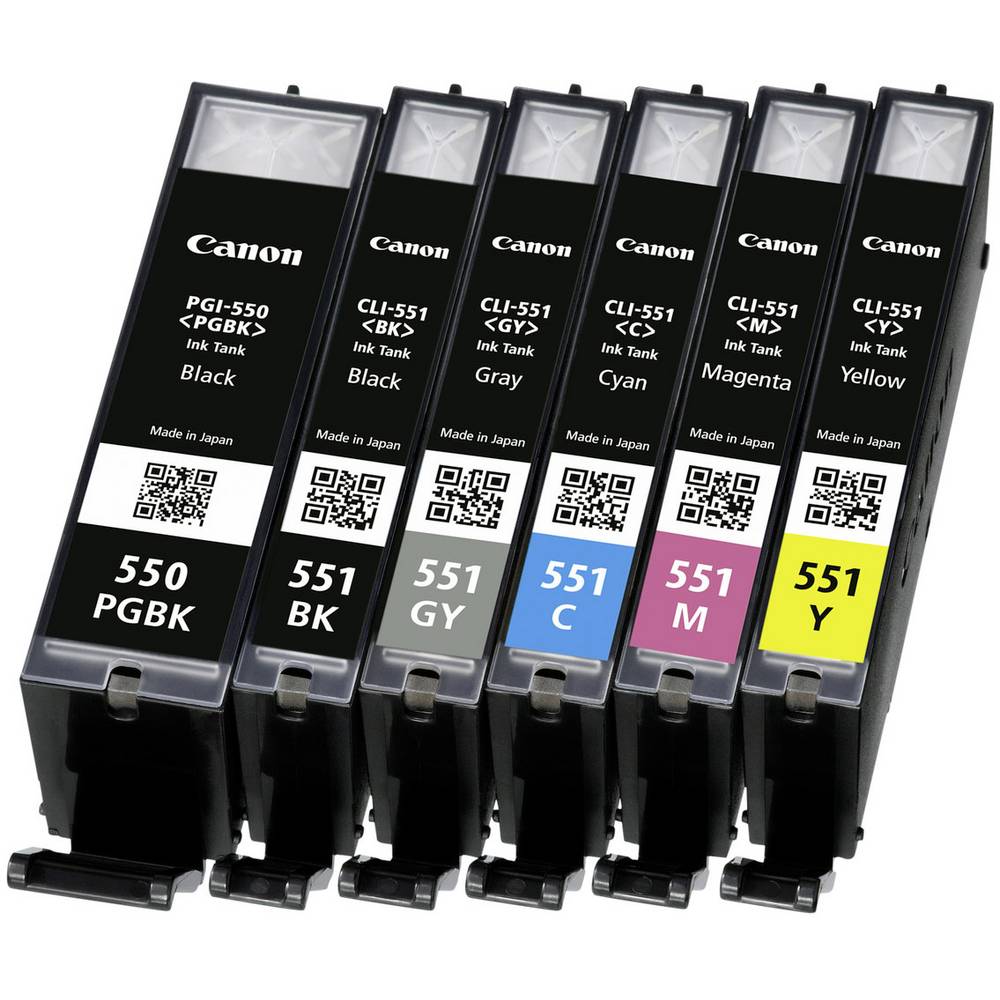 Canon PGI-550PG BK/C/M/Y/GY Value Pack