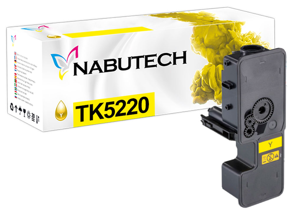 Nabutech Toner ersetzt Kyocera TK-5220Y Yellow