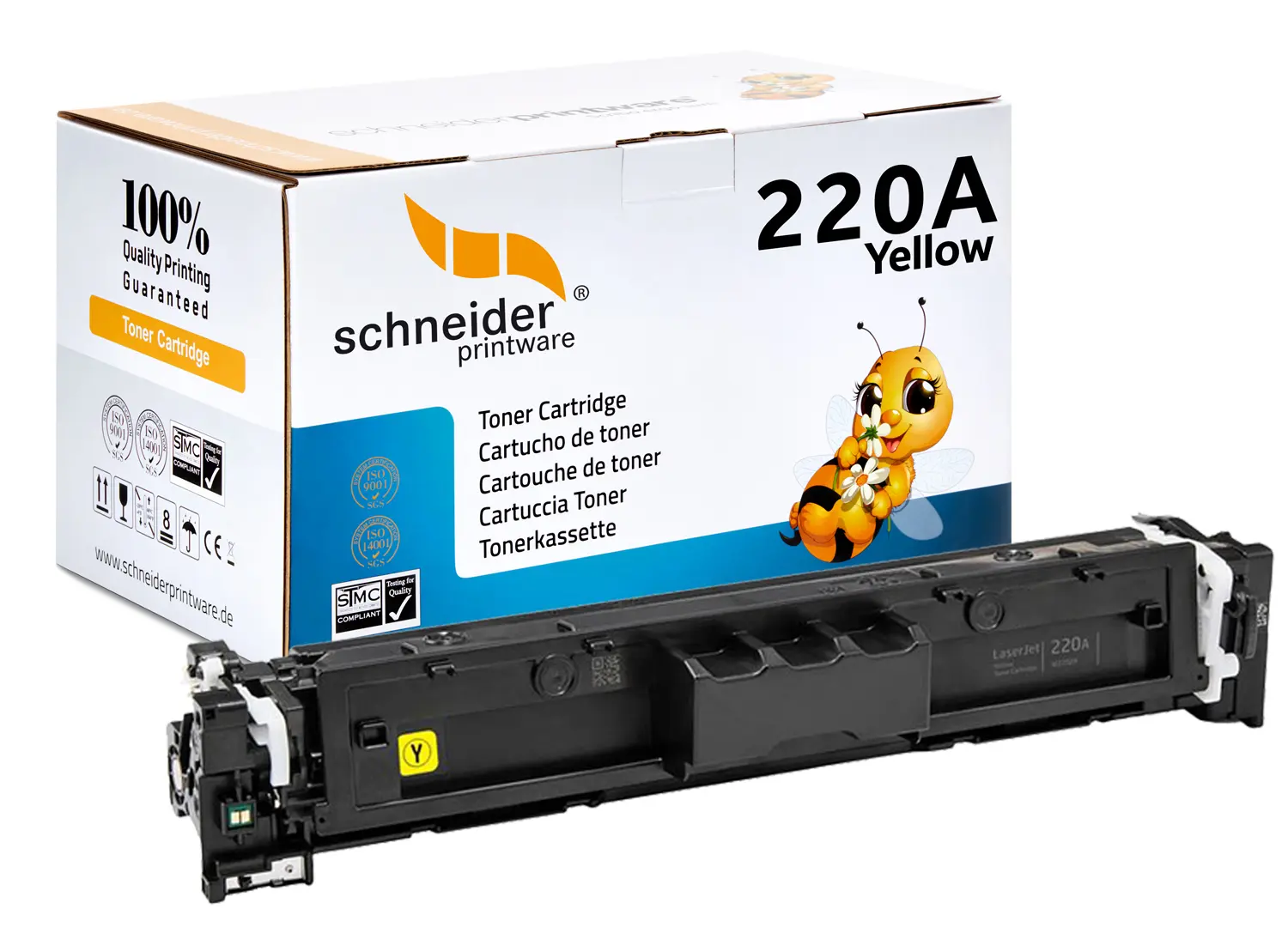 Kompatibel für HP 220A W2202A Yellow