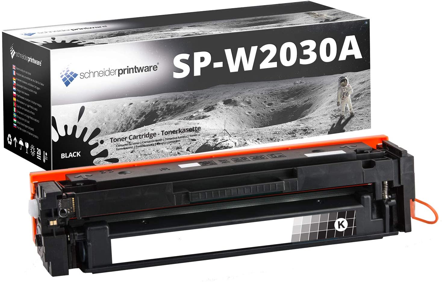 Schneiderprintware Toner ersetzt HP 415A W2030A Schwarz