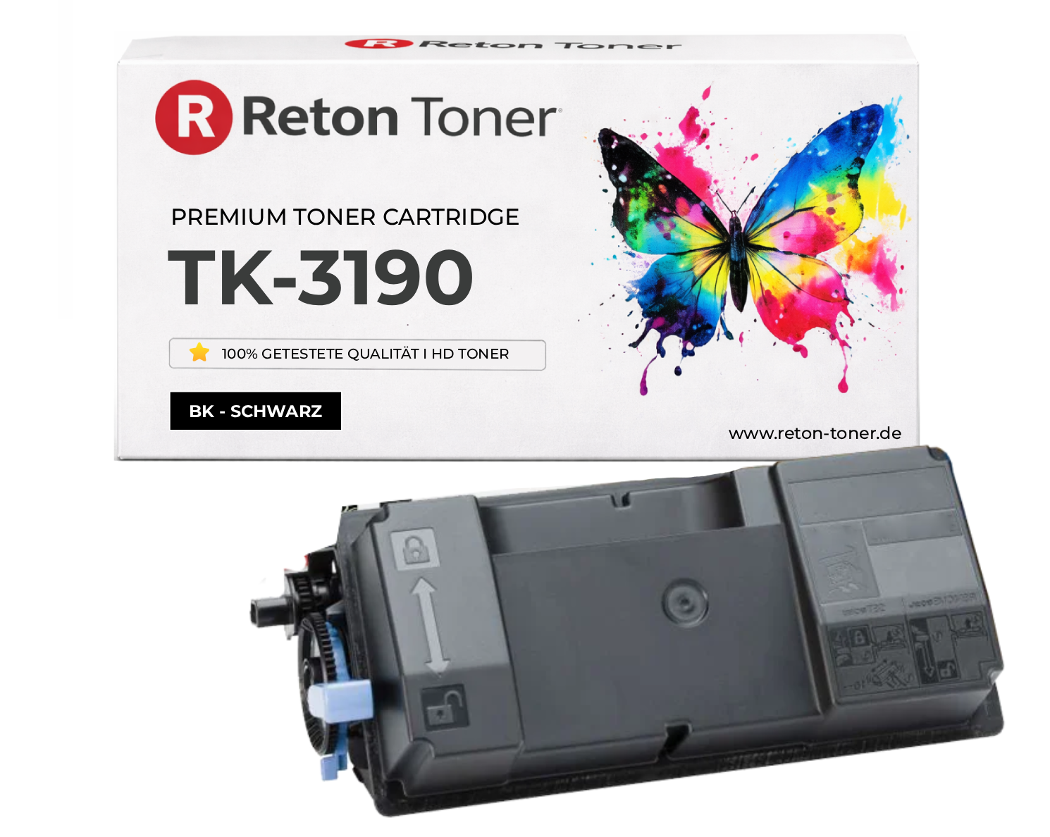 Original Reton Toner ersetzt Kyocera TK-3190 / 1T02T60NL0