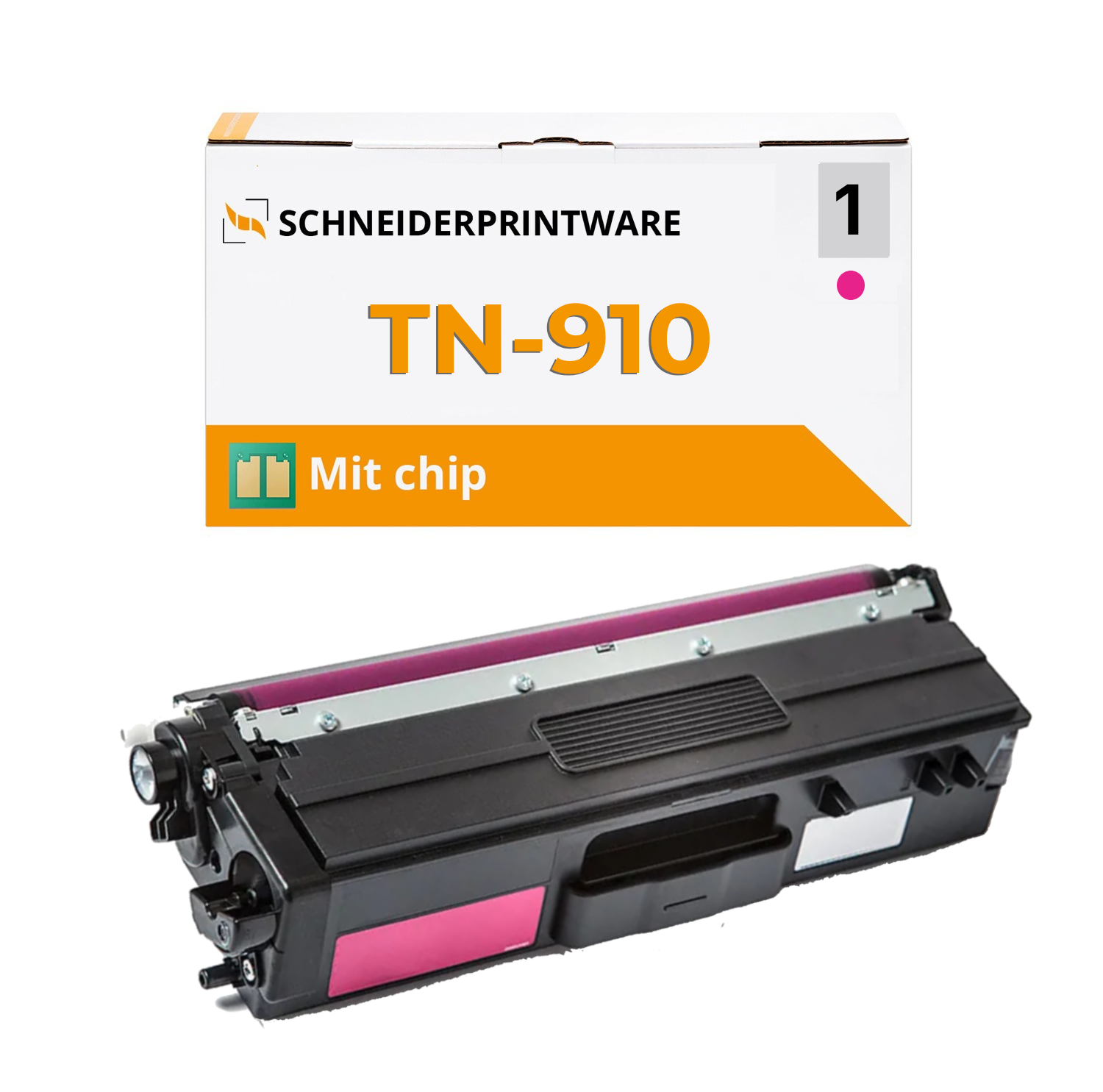 Kompatibel für Brother TN-910 Magenta Toner mit Chip