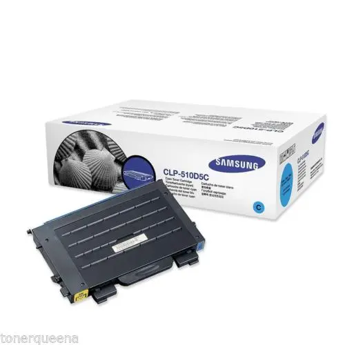 Original Samsung CLP-510D5C Toner Cyan