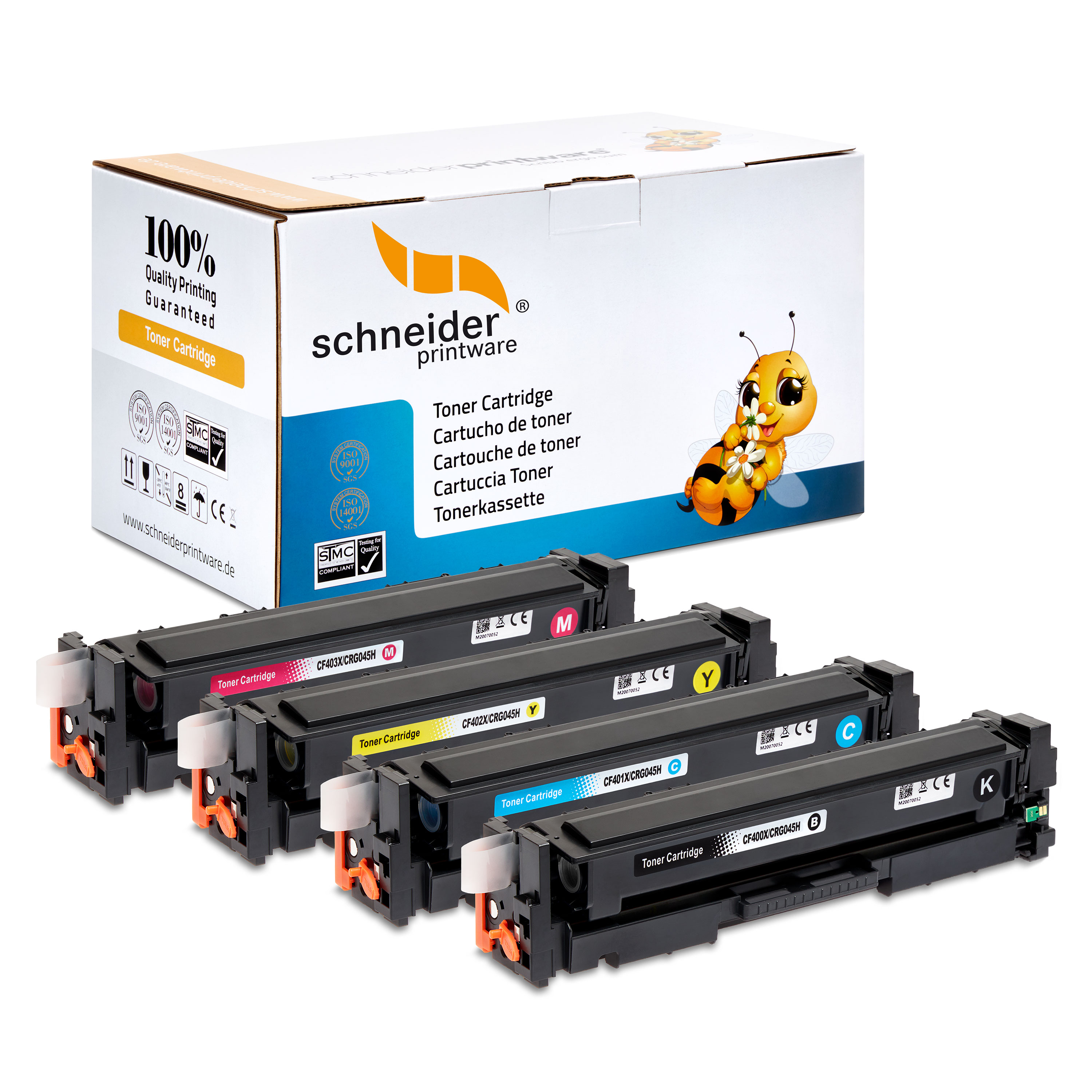 4 Schneiderprintware Toner kompatibel zu HP 203A