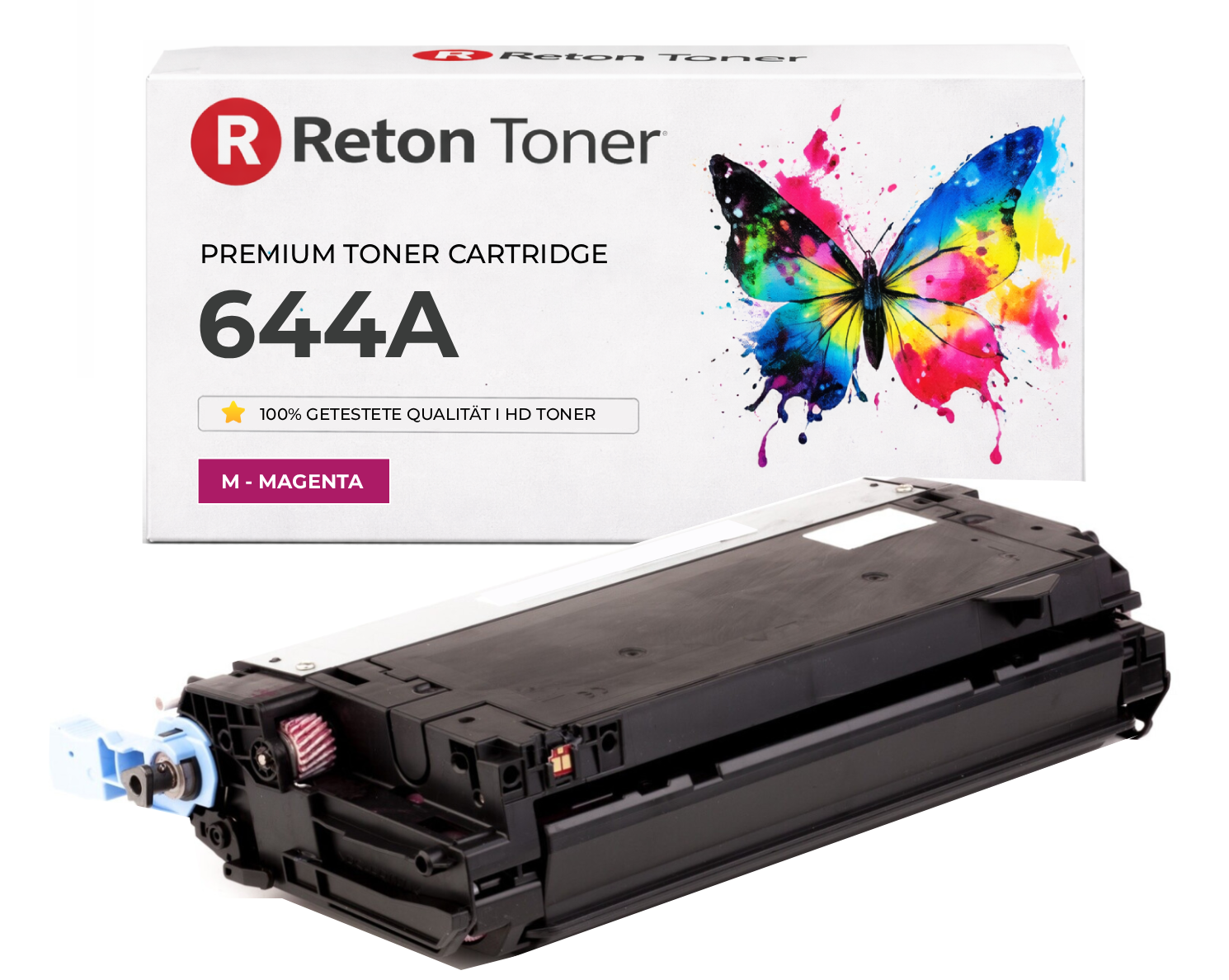 Original Reton Toner ersetzen HP 644A/ Q6463A Magenta