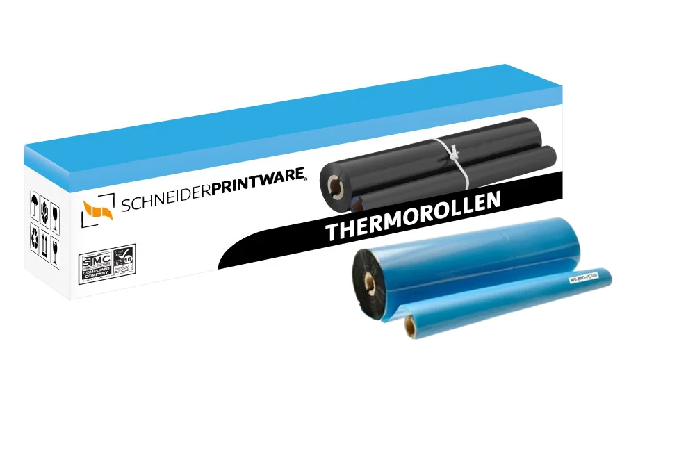 Kompatibel für Brother PC-101 Thermo-Transfer-Rolle Schwarz